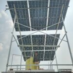 Customer review of home solar installation by OCRE, highlighting satisfaction with the system and reduced energy costs.