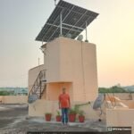 Happy customer sharing their review about OCRE solar installation services in Nagpur